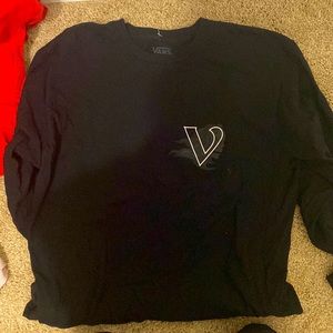 Vans long sleeve shirt pink V